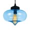 Cwi Lighting Glass 1 Light Down Mini Pendant With Blue Finish 5570P11 - Blue - alternate 4